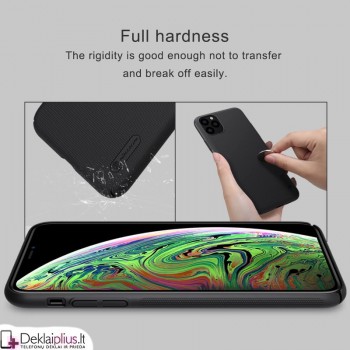 Nillkin Frosted shield plastikinis dėklas - juodas (telefonui Apple Iphone 11 Pro) Nillkin Frosted shield plastikinis dėklas - juodas (telefonui Apple Iphone 11 Pro)